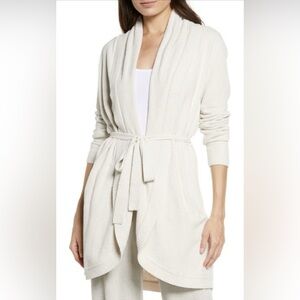 Barefoot Dreams Long Line Shawl Collar Cardigan